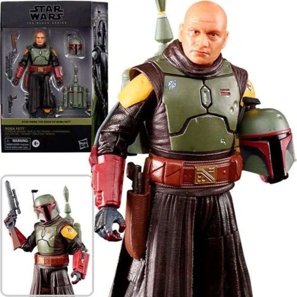 NEW Star Wars The Black Series Boba Fett (Throne Room) Deluxe 6" Action …